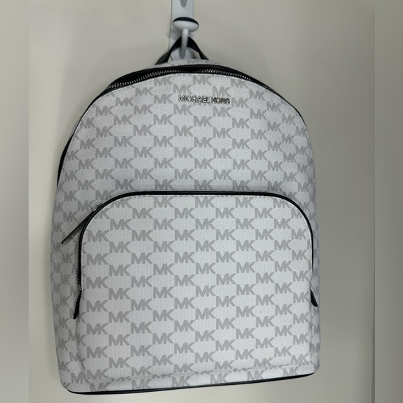 MICHAEL KORS CONNIE BRIGHT WHT MD BACKPACK - Picture 6 of 13